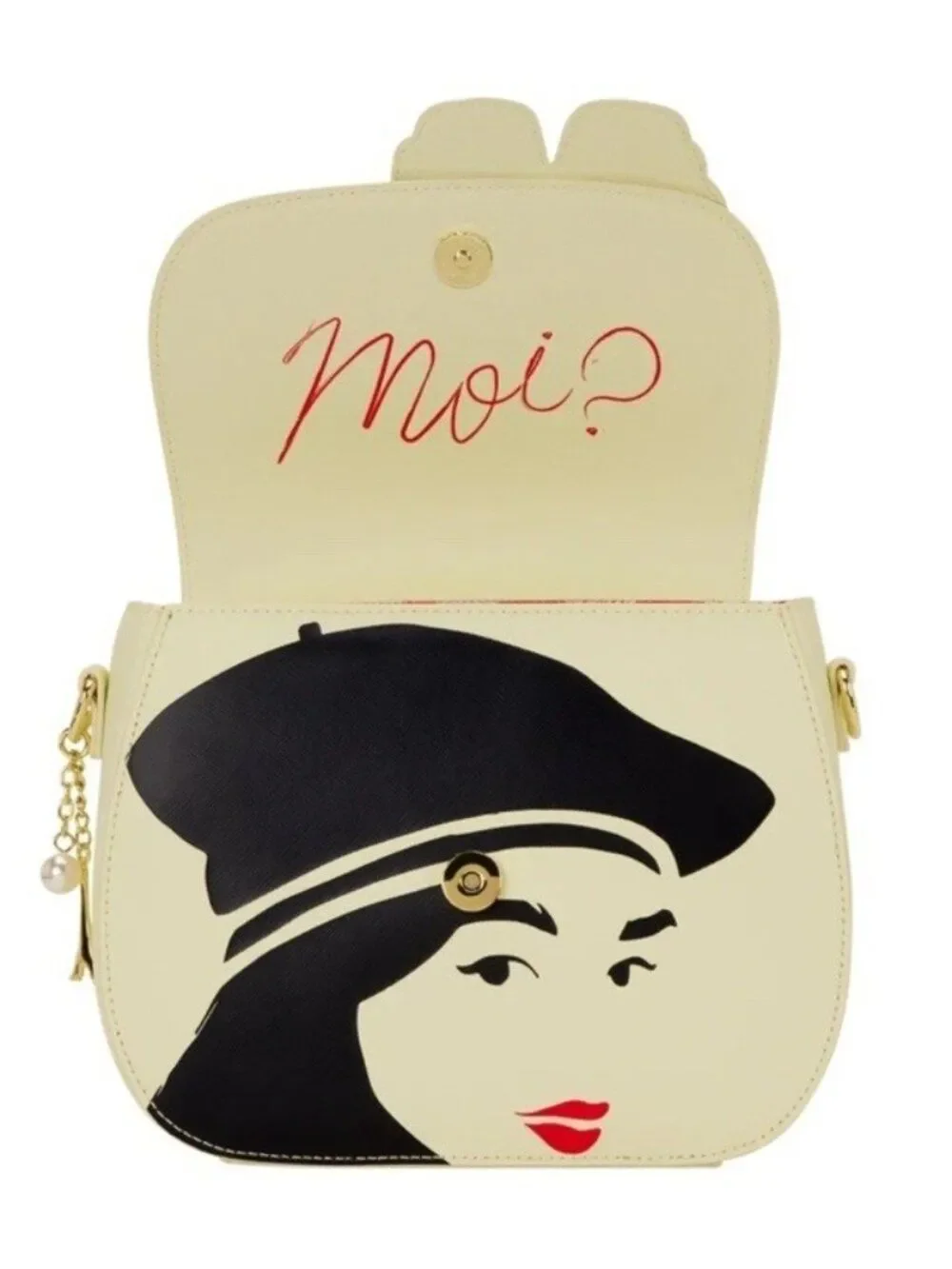 Emily in Paris Exclusive Who Moi ? Crossbody Bag Cosplay Eiffel Loungefly NWT